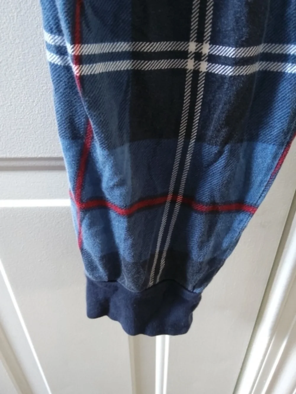 J. Crew Blue Plaid Pajama Pants